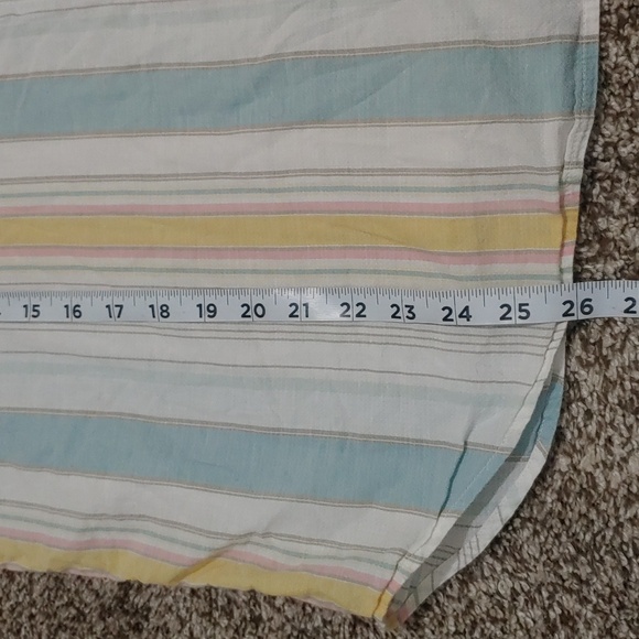 Patagonia Striped Long Sleeve Button Up Shirt Women's Size XL - Picture 6 of 7